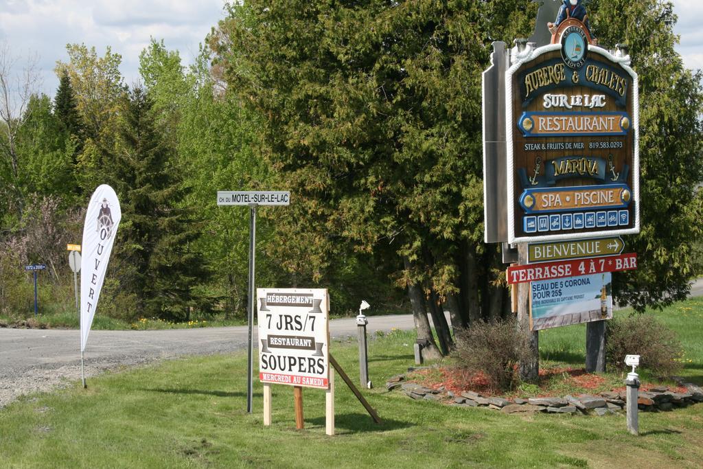 Auberge Et Chalets Sur Le Lac Lac-Mégantic Exteriör bild